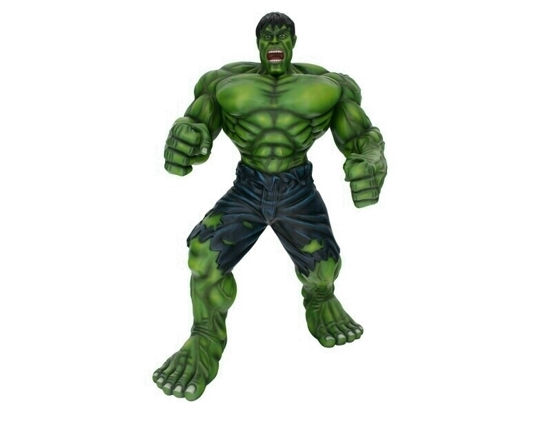 Incredible Green Hulk 7.5 Foot Tall Statue - Custom Made