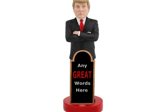 1660 PRESIDENT DONALD TRUMP LIFE SIZE LIFE LIKE 6 FOOT STATUE ADVERTISING BOARD 2