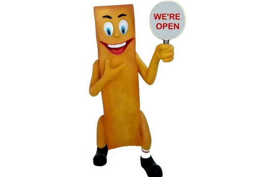 20201 FRENCH FRIES LIFE LIKE ADVERTISING STATUE