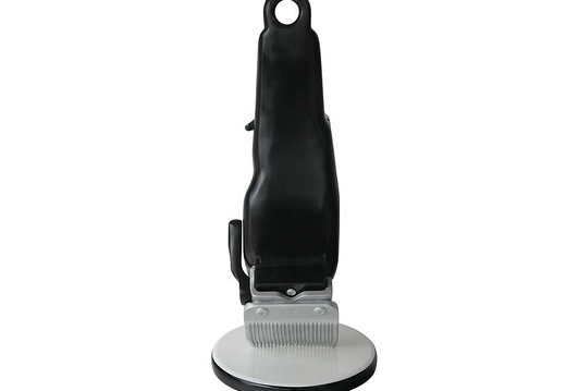 B0714 POP ART 3 FOOT BARBER SHOP HAIR CLIPPER ADVERTISING SIGN FLOOR MOUNTED 3