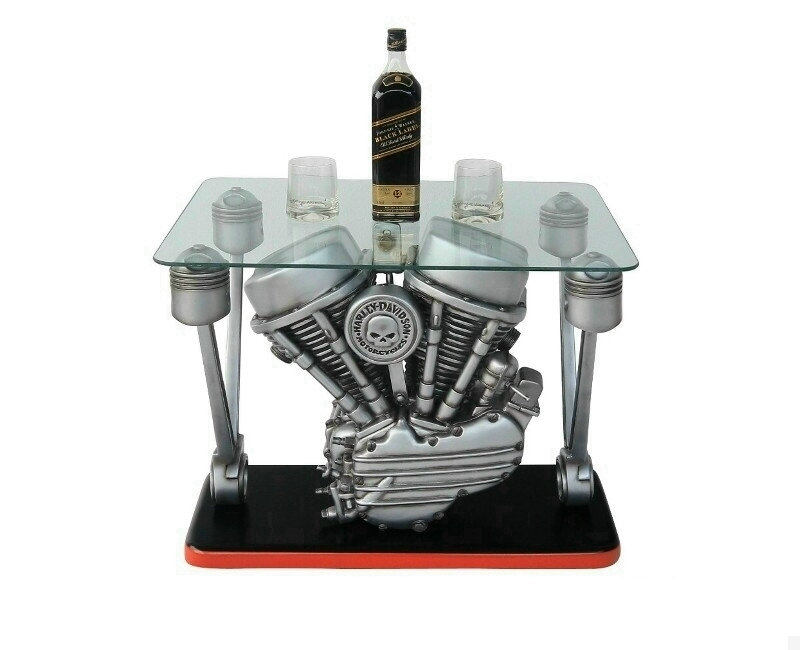 Harley Davidson V-TWIN Engine Table - Custom Made
