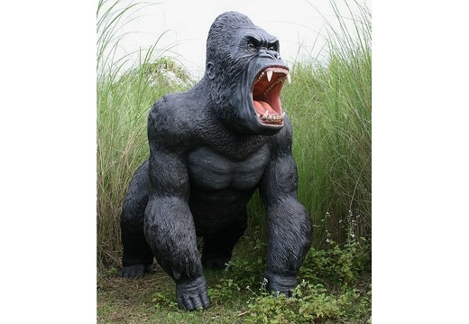142 LIFE LIKE SILVER BACK MALE GORILLA 2