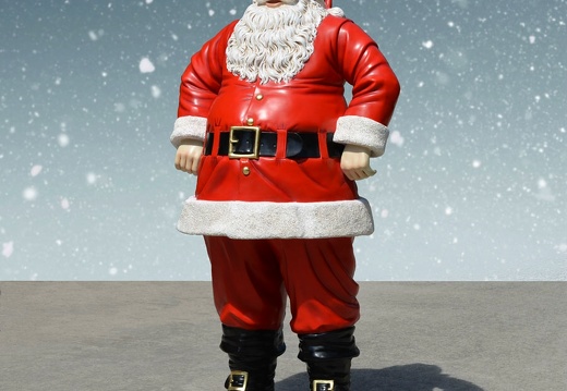 1573 FATHER CHRISTMAS STATUE 6 FOOT TALL 2