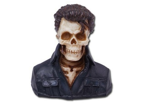 1006 ELVIS SKULL LIFE SIZE