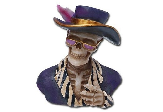 1010 PIMP SKULL LIFE SIZE