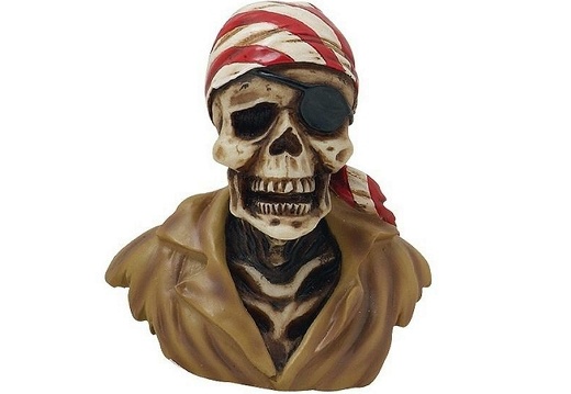 1001 LIFE SIZE BUCCANEER SKULL