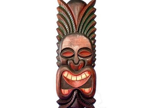 1519 TIKI MASK FIERGLASS RESIN 4 FOOT