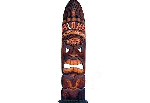 1522 TIKI MASK FIERGLASS RESIN 4 FOOT