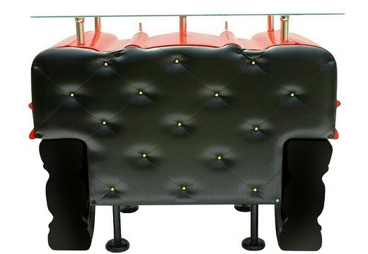 1030RED RETRO VINTAGE CAR BAR 4 RED