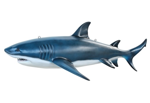385 LIFE LIKE JAWS 15 FOOT LONG GREAT WHITE SHARK