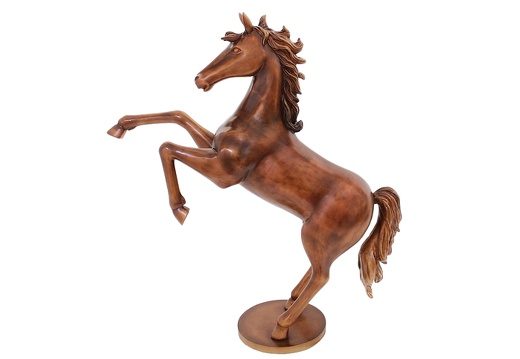 606 LIFE LIKE ANTIQUE GOLD EFFECT HORSE