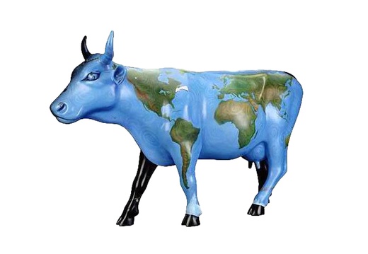 628 LIFE LIKE LIFE SIZE CUSTOM PAINTED COW ANY DESIGN PAINTED