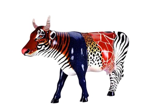 632 LIFE LIKE LIFE SIZE CUSTOM PAINTED COW ANY DESIGN PAINTED