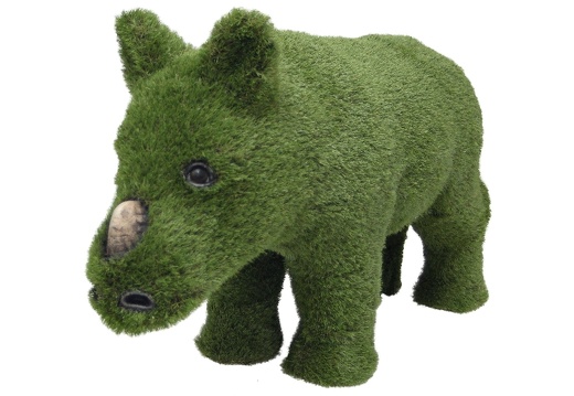 962 LIFE LIKE BABY RHINO SYNTHETIC GRASS TURF 3D ANIMAL ALL ANIMALS AVAILABLE AS GRASS 1