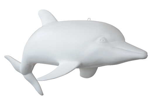 B0237 LIFE LIKE PURE WHITE DOLPHIN WALL CEILING MOUNTED 2