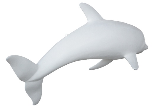 B0237 LIFE LIKE PURE WHITE DOLPHIN WALL CEILING MOUNTED 3