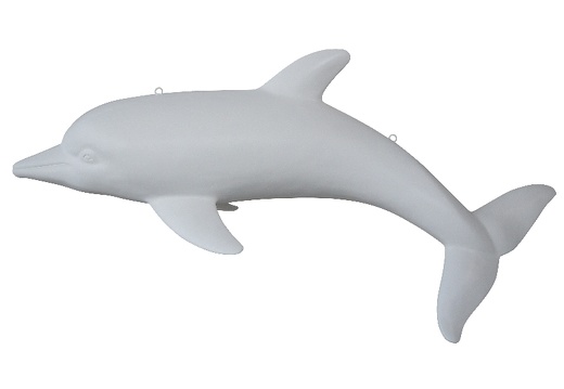 B0237 LIFE LIKE PURE WHITE DOLPHIN WALL CEILING MOUNTED 5