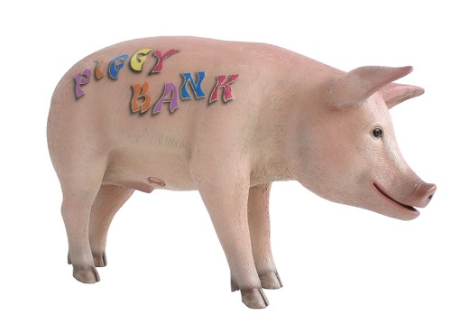 JBA164 LIFE LIKE FULLY FUNCTIONAL PIGGY BANK ANY COLOUR PIG AVAILABLE 3