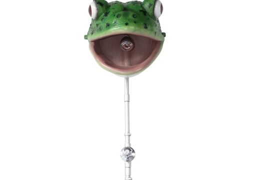 JJ6082 LIFE LIKE FUNNY FROG HEAD WORKING SHOWER WALL MOUNTED 1