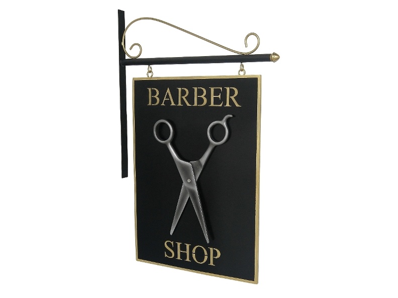 N198_DOUBLE_SIDED_BARBER_SHOP_ANTIQUE_SCISSORS_ADVERTISING_BOARD_WALL_MOUNTED_2.JPG