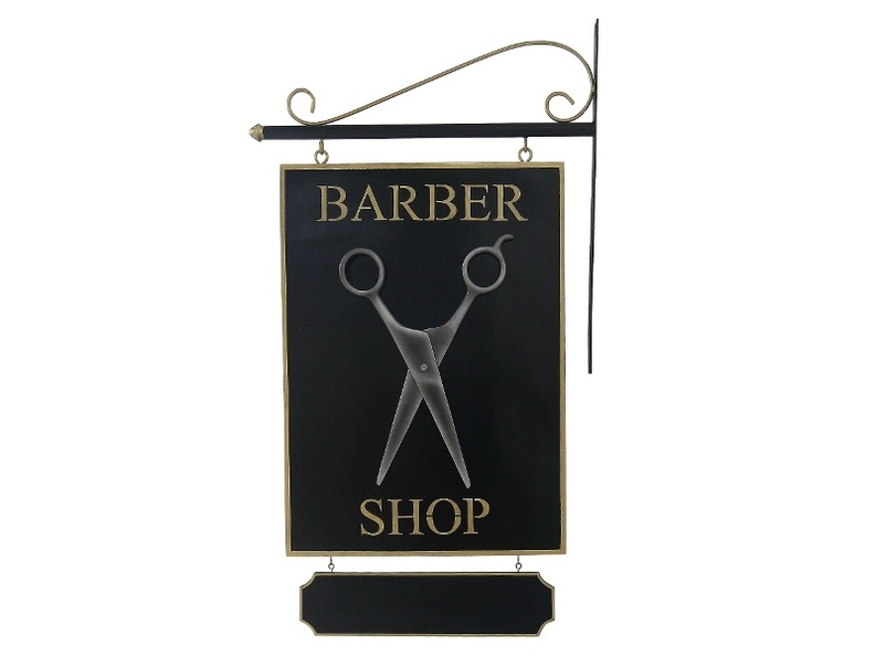 N199_DOUBLE_SIDED_BARBER_SHOP_ANTIQUE_SCISSORS_ADVERTISING_BOARD_HANGING_SIGN_WALL_MOUNTED_1.JPG