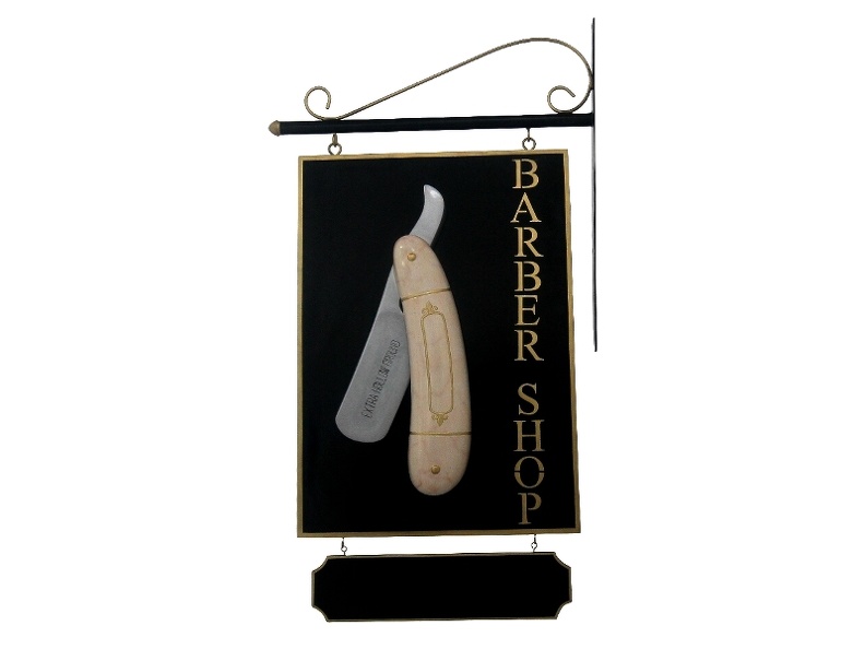 N204_DOUBLE_SIDED_BARBER_SHOP_BONE_HANDLE_SHAVING_BLADE_HANGING_SIGN_WALL_MOUNTED_1.JPG