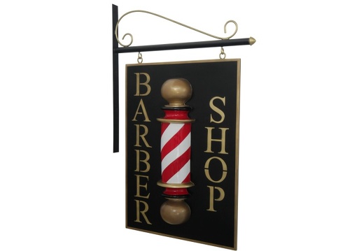N28 HANGING BARBER SIGN ADVERTISING DISPLAY DOUBLE SIDED 2