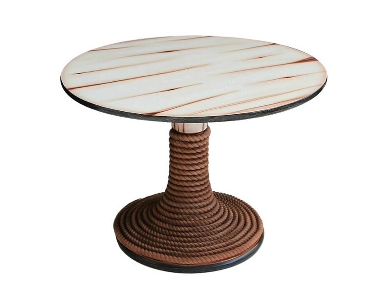 ARB023_SPANISH_BULL_HORN_EFFECT_TABLE_TOP_ON_ROPE_STAND_2.JPG