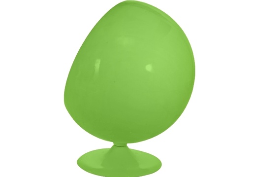 ARC027 RETRO EGG CHAIR LIME GREEN ALL COLOUR COMBINATIONS AVAILABLE 2