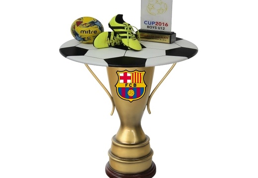 B0577 FOOTBALL SCOCCER BAR RESTAURANT TABLE TROPHY CUP ALL TEAMS CLUBS AVAILABLE 5