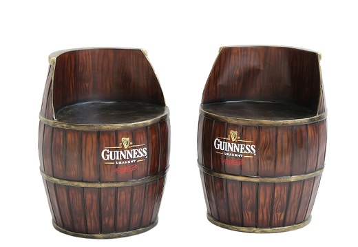 JBP070A LIGHT WOOD EFFECT BARREL STOOLS WITH BACK REST ANY NAME PAINTED ON THE BARREL
