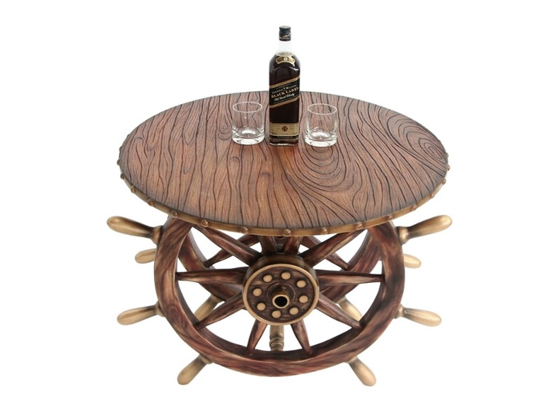 JBSH028_ANTIQUE_SHIPS_WHEEL_TABLE_ROUND_WOOD_EFFECT_TABLE_TOP_1.JPG