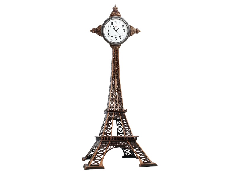 JBTH077C_FAMOUS_EIFFEL_TOWER_STATUE_WITH_VINTAGE_ANTIQUE_CLOCK_8_FOOT_TALL.JPG