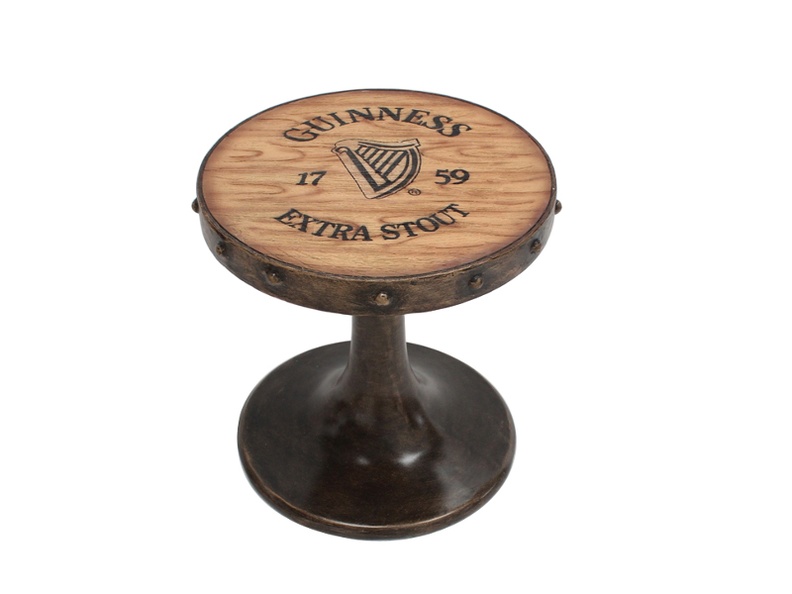 JBTH337D_VINTAGE_GUINNESS_BARREL_TOP_TABLE_ANY_NAME_AVAILABLE.JPG