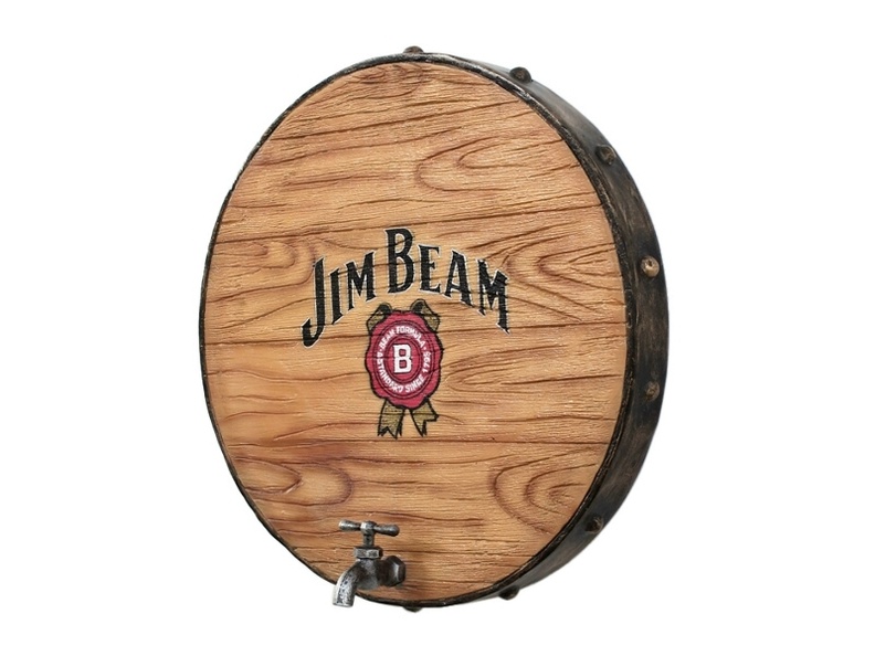 JBTH337F_VINTAGE_JIM_BEAM_BARREL_END_WITH_TAP_WALL_MOUNTED_ANY_NAME_AVAILABLE.JPG