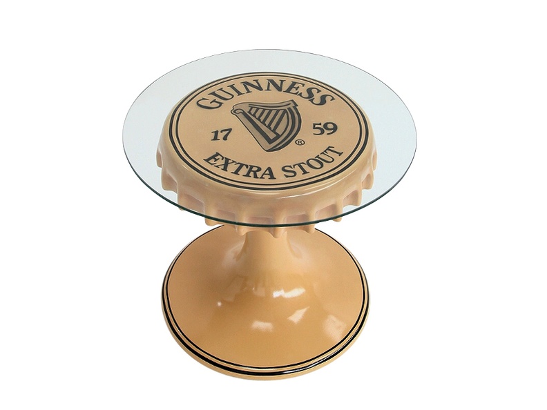 JBTH341_SMALL_GUINNESS_BOTTLE_LID_BAR_RESTAURANT_TABLE_WITH_GLASS_ALL_BEER_NAMES_AVAILABLE.JPG