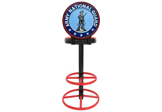 JJ1056 ARMY NATIONAL GUARD WALL PLAQUE CHAIR 1