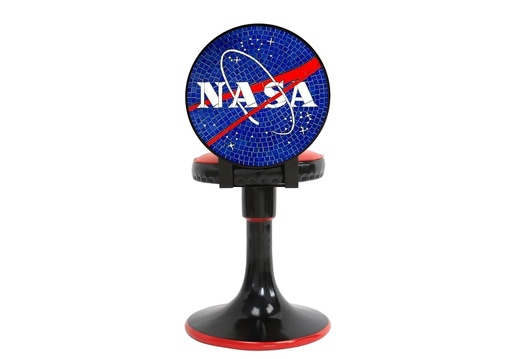 JJ1057A NASA MOSAIC TILE EFFECT BADGE CHAIR 1
