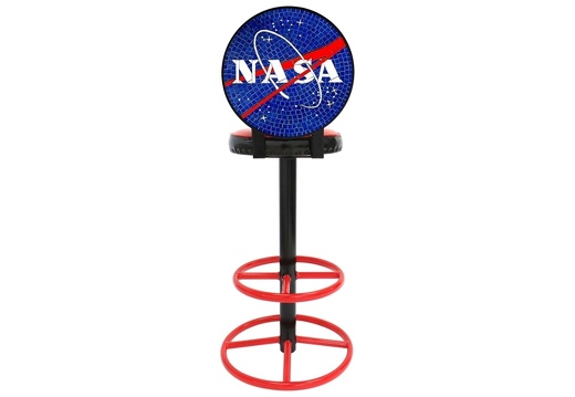 JJ1057 NASA MOSAIC TILE EFFECT BADGE CHAIR 1