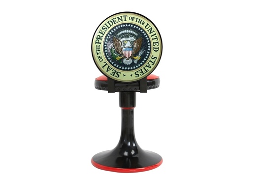 JJ1058A PRESIDENT OF THE UNITED STATES SEAL WALL PLAQUE CHAIR 1