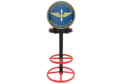 JJ1060 UNITED STATES ARMY AVIATION WALL PLAQUE CHAIR 1
