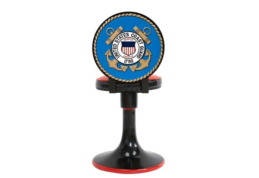 JJ1062A UNITED STATES COAST GUARD WALL PLAQUE CHAIR 1