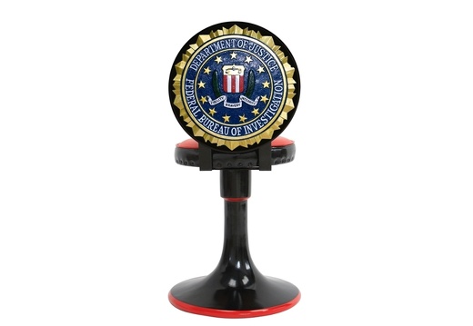 JJ1068A UNITED STATES FBI WALL PLAQUE CHAIR 1
