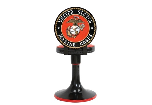 JJ1069A UNITED STATES MARINE CORPS WALL PLAQUE CHAIR 1