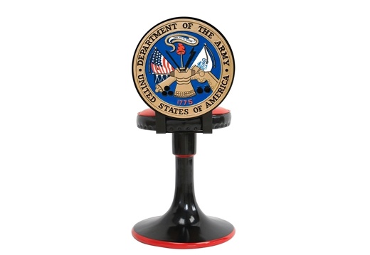 JJ1071A USA DEPARTMENT OF THE ARMY WALL PLAQUE CHAIR 1