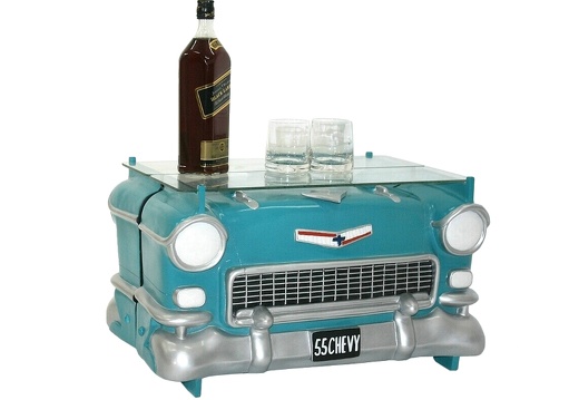 JBCR012 55 CHEVY CAR DECOR COFFEE TABLE JOINABLE ALL COLORS AVAILABLE 1