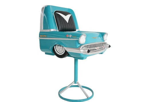 JBCR022 GREEN 57 CHEVY BELAIR BAR STOOL ALL COLORS AVAILABLE 1