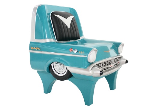 JBCR023 GREEN 57 CHEVY BELAIR CHAIR ALL COLORS AVAILABLE 1