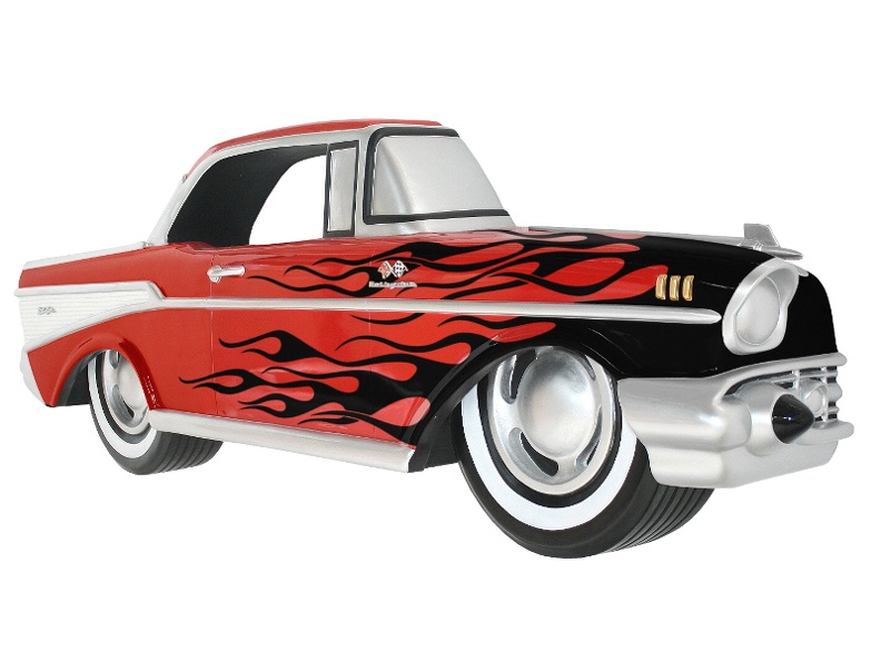 JBCR112_RED_57_CHEVY_CAR_WALL_DECOR_WITH_BLACK_FLAMES.JPG