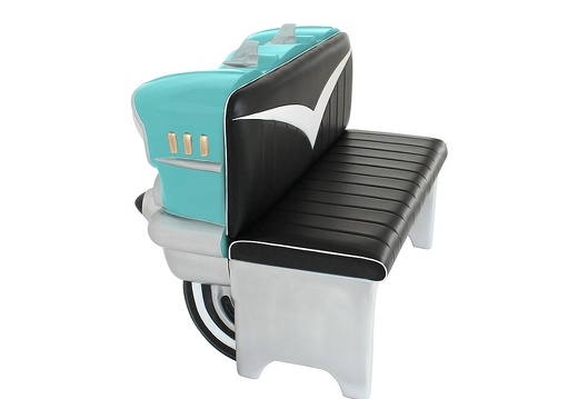 JJ1100 TURQUOISE 57 CHEVY VINTAGE CAR AMERICAN DINNERS SEAT 5